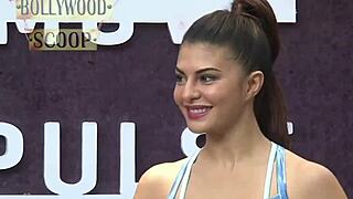 jacqueline fernandez in a hot exercise video, check out my killer workout moves!