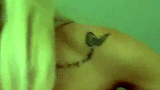 blonde couple enjoys deepthroat and creampie in pov