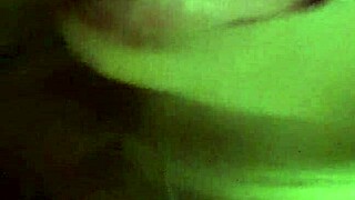 blonde couple enjoys deepthroat and creampie in pov