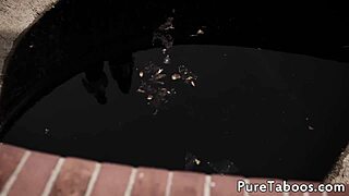 beautiful teens share a cock in a kinky threeway, riding cowgirl style.