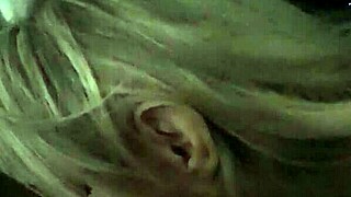 blonde couple enjoys deepthroat and creampie in pov