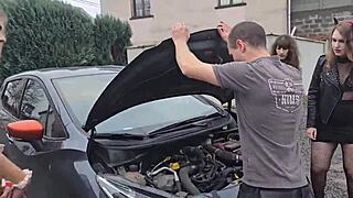 you're at work and can't watch my latest halloween video because it's too much, no worries here's the car scene