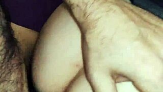 Graceful sex with beautiful slender milf in fishnet stockings