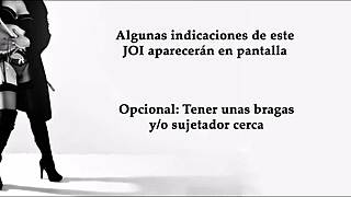 In this hypnotic JOI session, a Spanish-speaking guide feminizes you with CEI instructions under trance