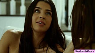 Teen brunette licked by cute best friend?