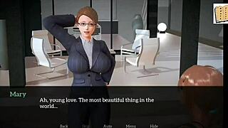 My new family episode with redhead milf and teen in game