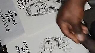 Tempting tits deserve covering and cum. Sketch it!