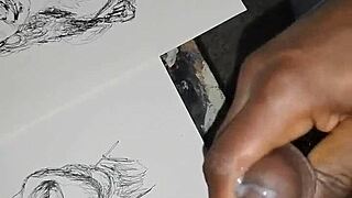 Tempting tits deserve covering and cum. Sketch it!