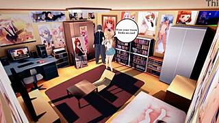 Ugly Bastard Drives Marin Wild with His Massive Cock in Crazy Blowbang Scene.