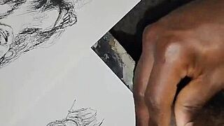 Tempting tits deserve covering and cum. Sketch it!