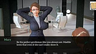 My new family episode with redhead milf and teen in game