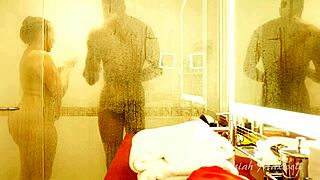 cheating with big black cock in the shower