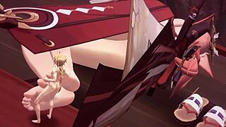 Yae Miko's Tall Stature And Huge Feet