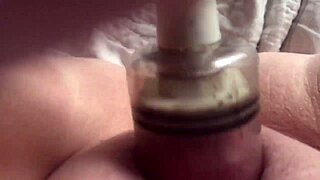 Suction Play with Big Pussy and Clit in Intense BDSM Session