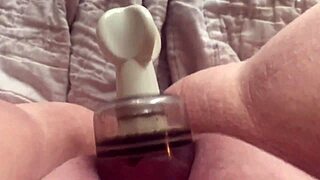 Suction Play with Big Pussy and Clit in Intense BDSM Session