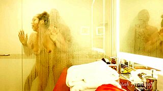 cheating with big black cock in the shower