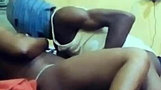 the sexual energy builds in intimate foreplay