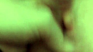 naked girl masturbates with monster cock in gaming chair