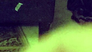 Flashing a friend while watching tv together