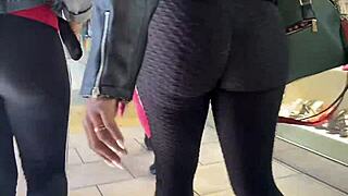 yoga pants season in tight leggings