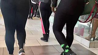 yoga pants season in tight leggings