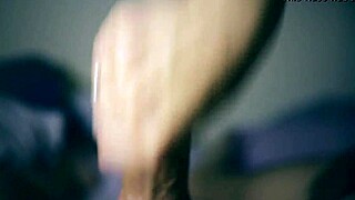 Wife Gives Massage Handjob Leading To Cumshot In POV