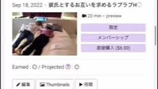 Japanese Girlfriend Licks Boyfriend's Stinky Cock and Gets Pounded Hard Before Mom Returns