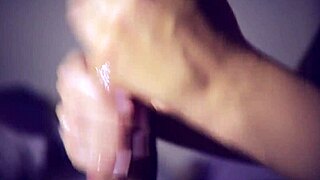 Wife Gives Massage Handjob Leading To Cumshot In POV