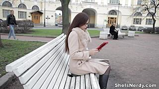 Nerdy Margarita C Peachy Teen Fucks Hard