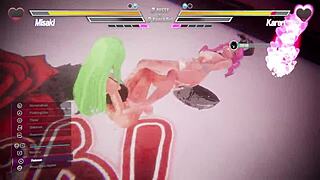 i'm in this lesbian battle 6 with fingering