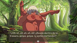 rice shion boldly takes anal in ntr game scenario