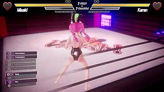 i'm in this lesbian battle 6 with fingering