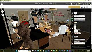 Ebony And Latina Engage In Intense Fucking On Imvu