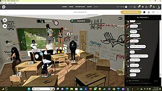 Ebony And Latina Engage In Intense Fucking On Imvu