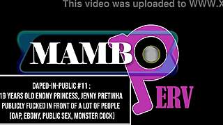 jenny pretinha gets DAPED in PUBLIC with a MONSTER COCK.