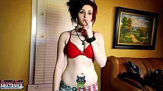 Yo, watch Marci spread those light skin legs in a hot POV with big tits and cumshot! 🔥