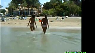 Teens explore the beach with amateur fun and great views