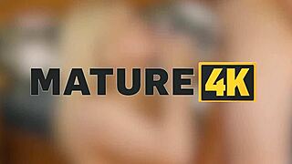 Mature4k brings a living vibrator to seduce a hot European cougar