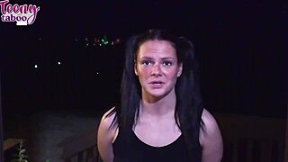 Cheerleader Daisy Garcia fucks coach Seth Brogan