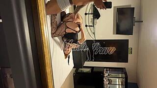 felt amazing sitting with a plug in my ass for that muscular brazilian guy, ready for some muff diving and dirty talk