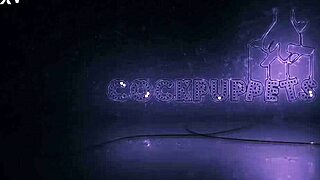 British girl Pixie Pinks choked and face fucked in doggystyle