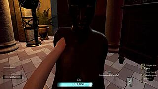 in slaves of rome part 5, the hermaphrodite dives into exotic shaved pussy