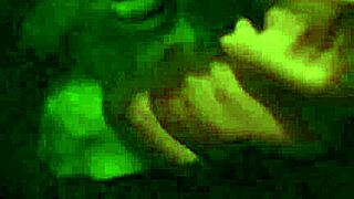 She gets a real facial from the group in scene 2