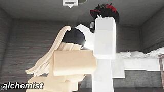 had an amazing night with a random whore on roblox 😏