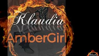 klaudiaambergirl's mouth overflows with cum after intense solo play