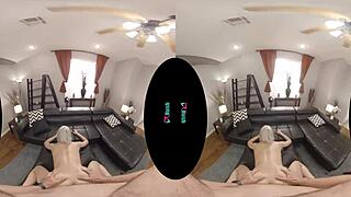 Vrhush Zoe Sparx Bends Over for Anal Creampie in Missionary and Cowgirl Positions