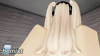 had an amazing night with a random whore on roblox 😏