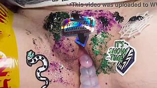 Cuckold Lets Best Friend Use Giant Cock On His Wife's Tight Pussy