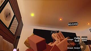 Latino guy penetrates his skinny toy with big cock.