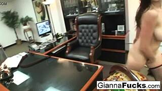 pov interracial fuck with gianna michaels' busty tits and blowjob